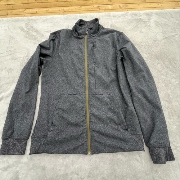 Lululemon Men's Sojourn Athletic Track Jacket Heathered Gray - Picture 3 of 12